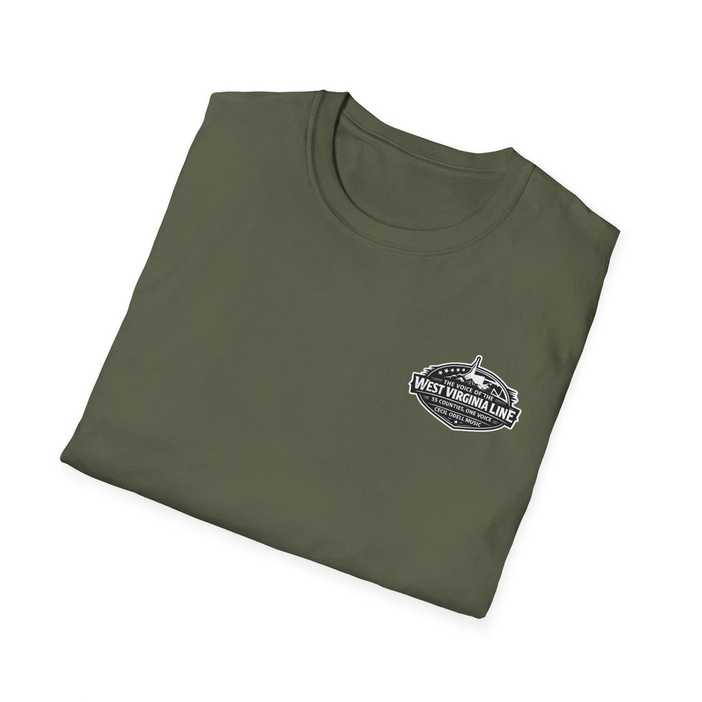 West Virginia Preacher T-Shirt: Vintage Religious Scene Tee