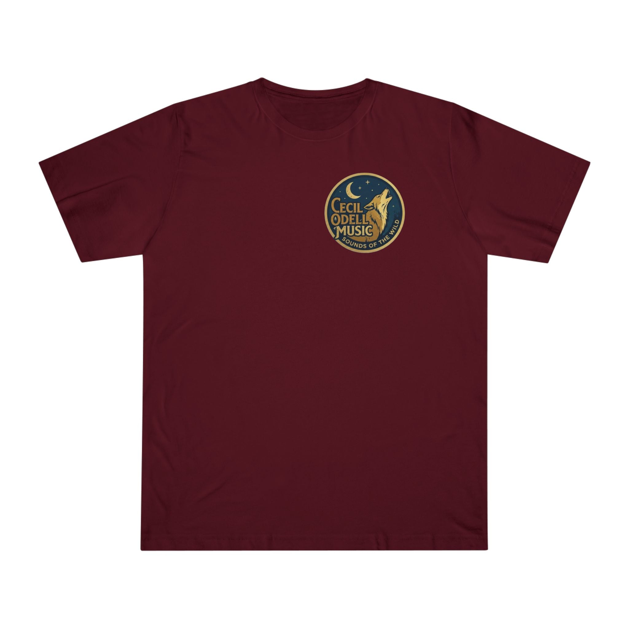 Mountain Made T-Shirt: 'Cecil Odell Music' Scenic Back Print