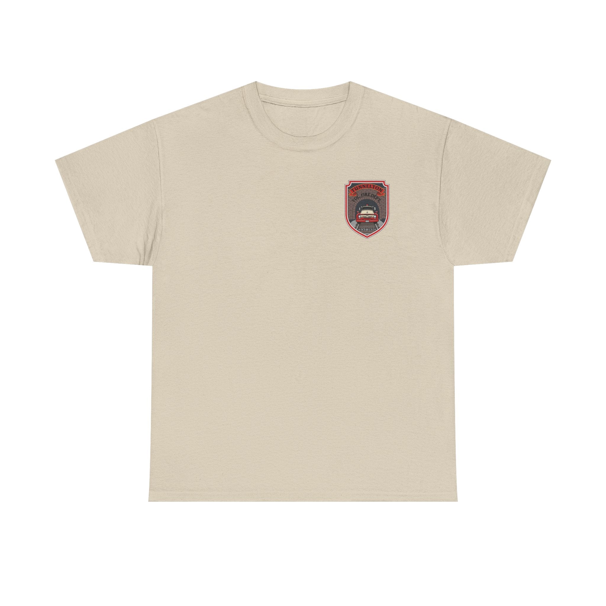 Tunnelton VFD Firetruck Tee: Volunteer Fire Department Fundraiser T-Shirt