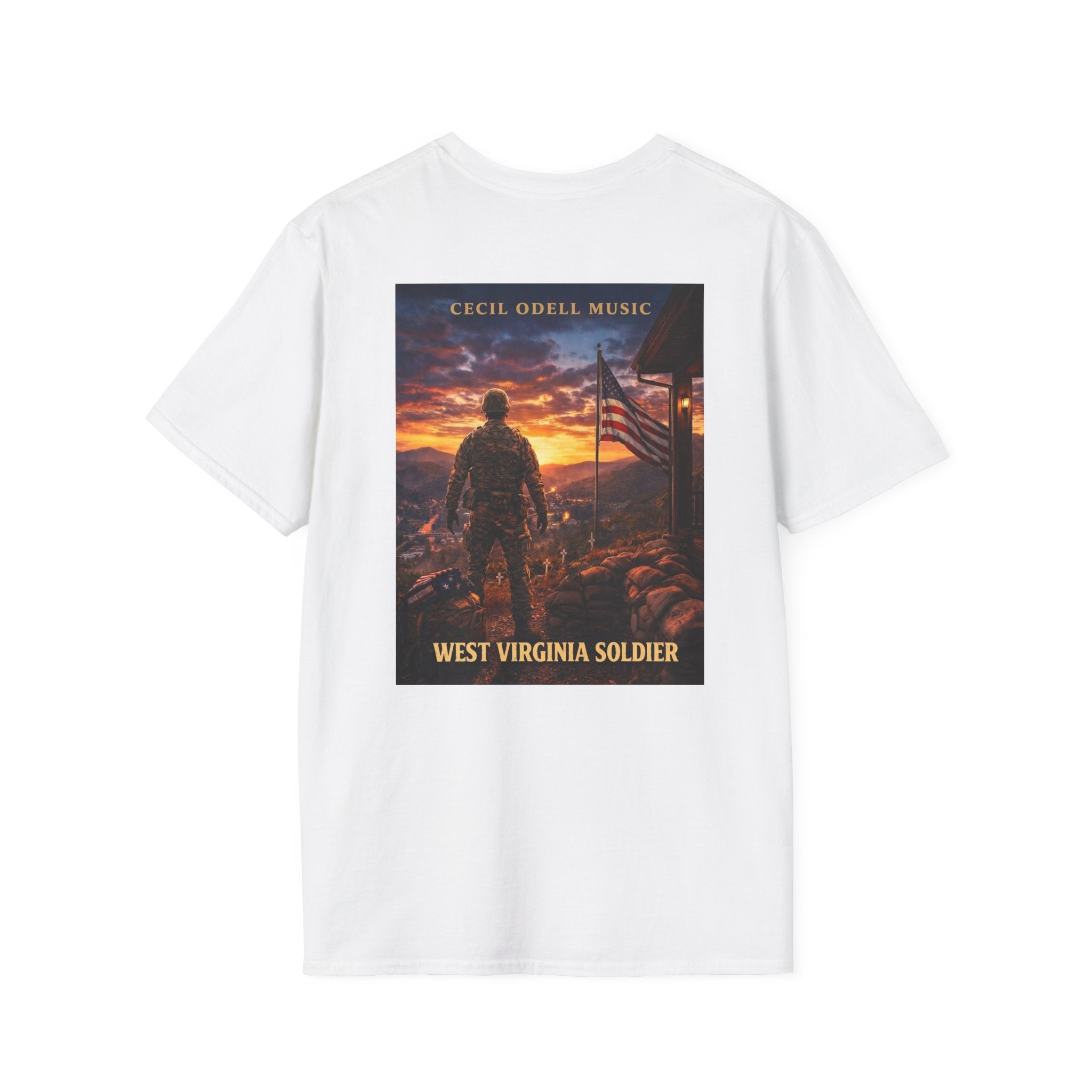 West Virginia Soldier T-Shirt: Patriotic Veteran Tribute Tee