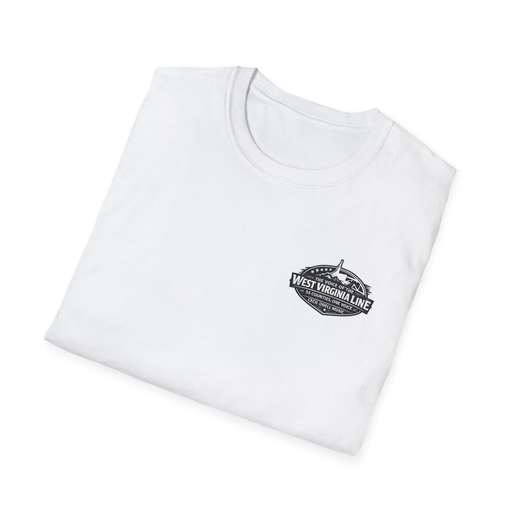 West Virginia Home T-Shirt: "Cecil Odell" Vintage Mountain Music Tee