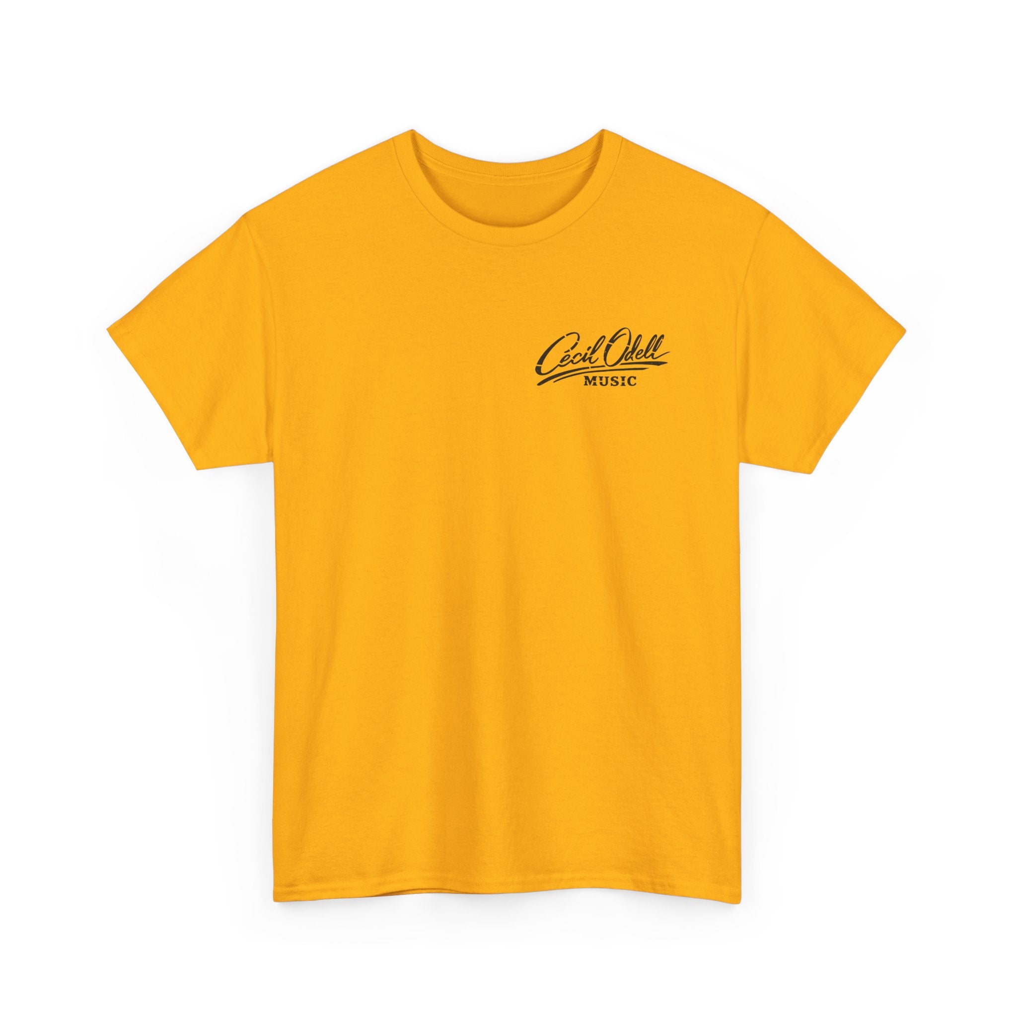 K9 Partner T-Shirt: 'Cecil Odell Music' Script Chest Design
