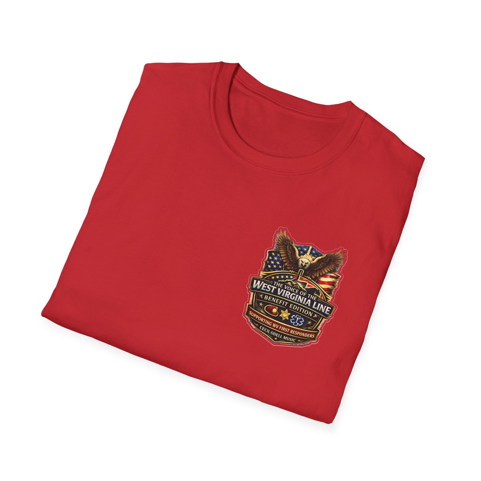 Firetruck Band Tee: "Anmoore Company One" Graphic T-Shirt