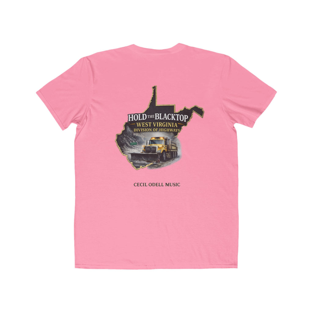 West Virginia Map T‑Shirt: "Hold the Blacktop" Vintage Truck Graphic Tee