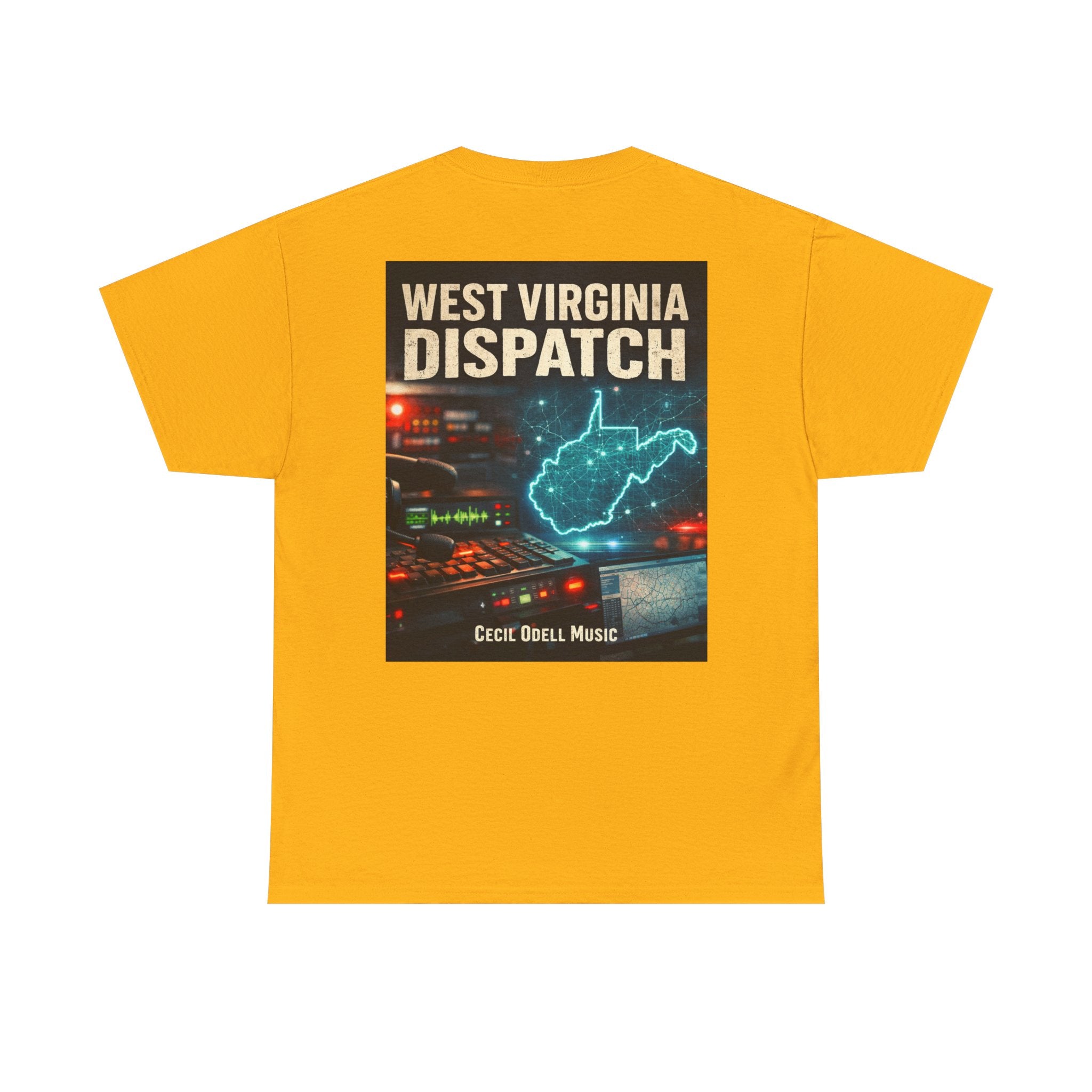 T-Shirt: West Virginia Dispatch Music Tee