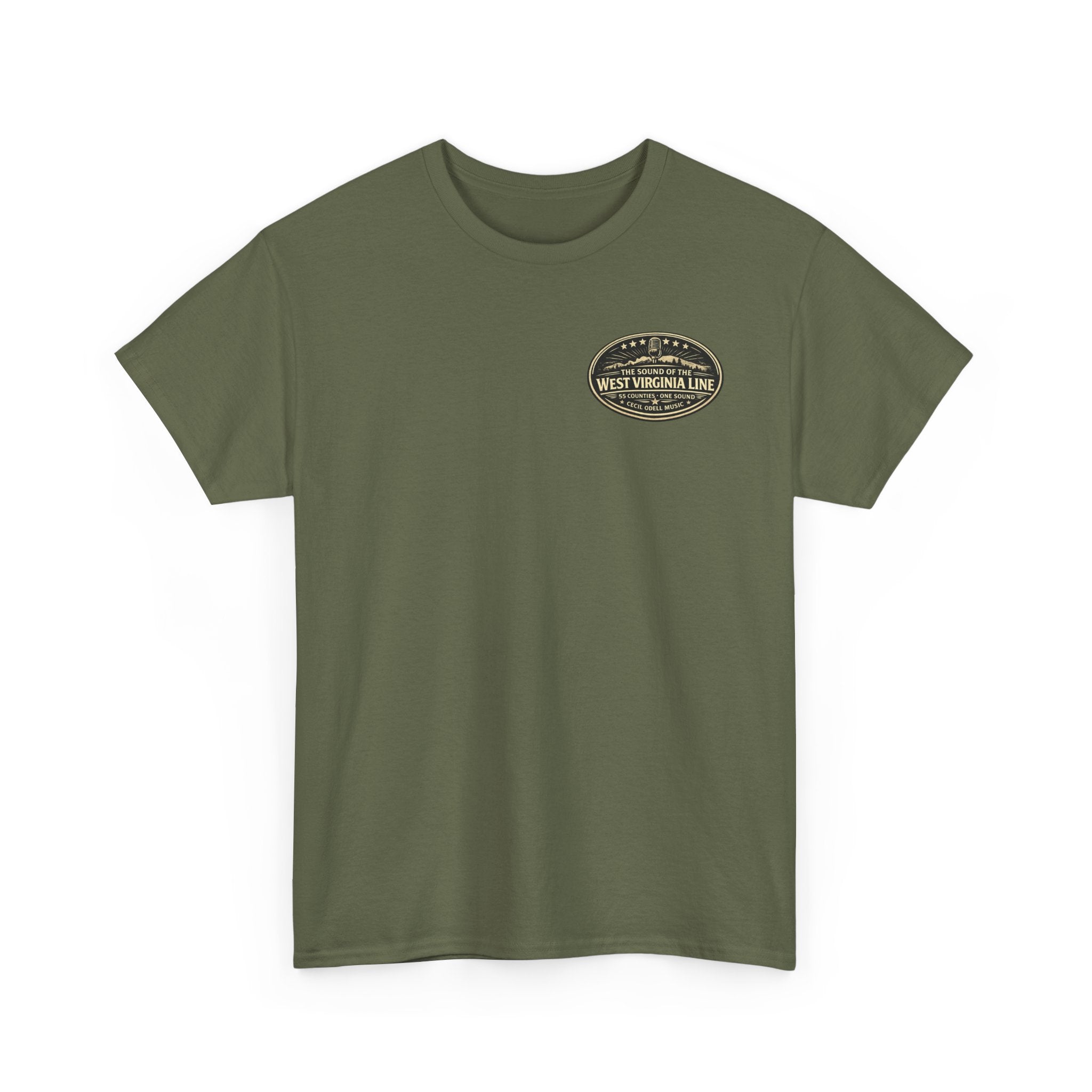 Police Line T-Shirt: Oak Hill 'Police Line' Album Cover Tee