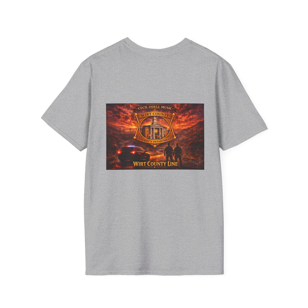 West Virginia Line Wirt County T-Shirt