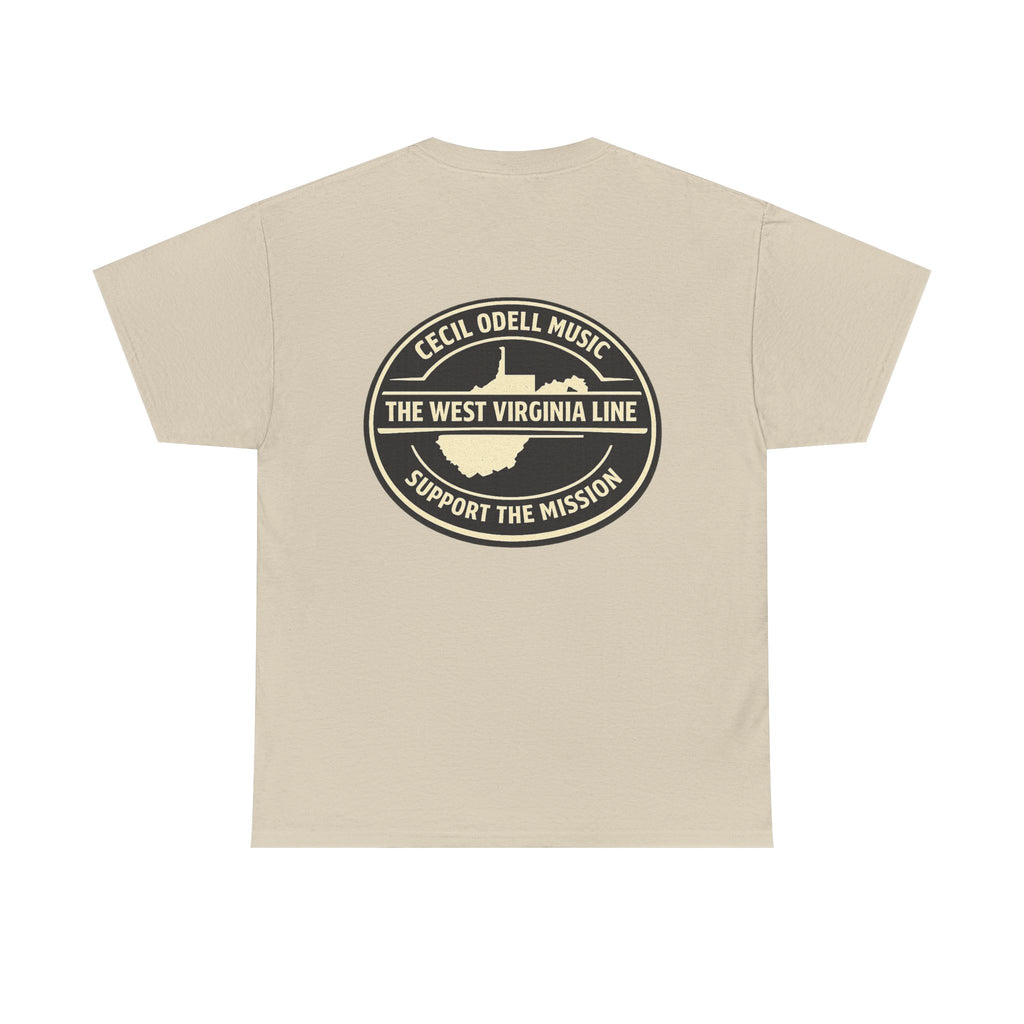 Cecil Odell Music Support the Mission T-Shirt