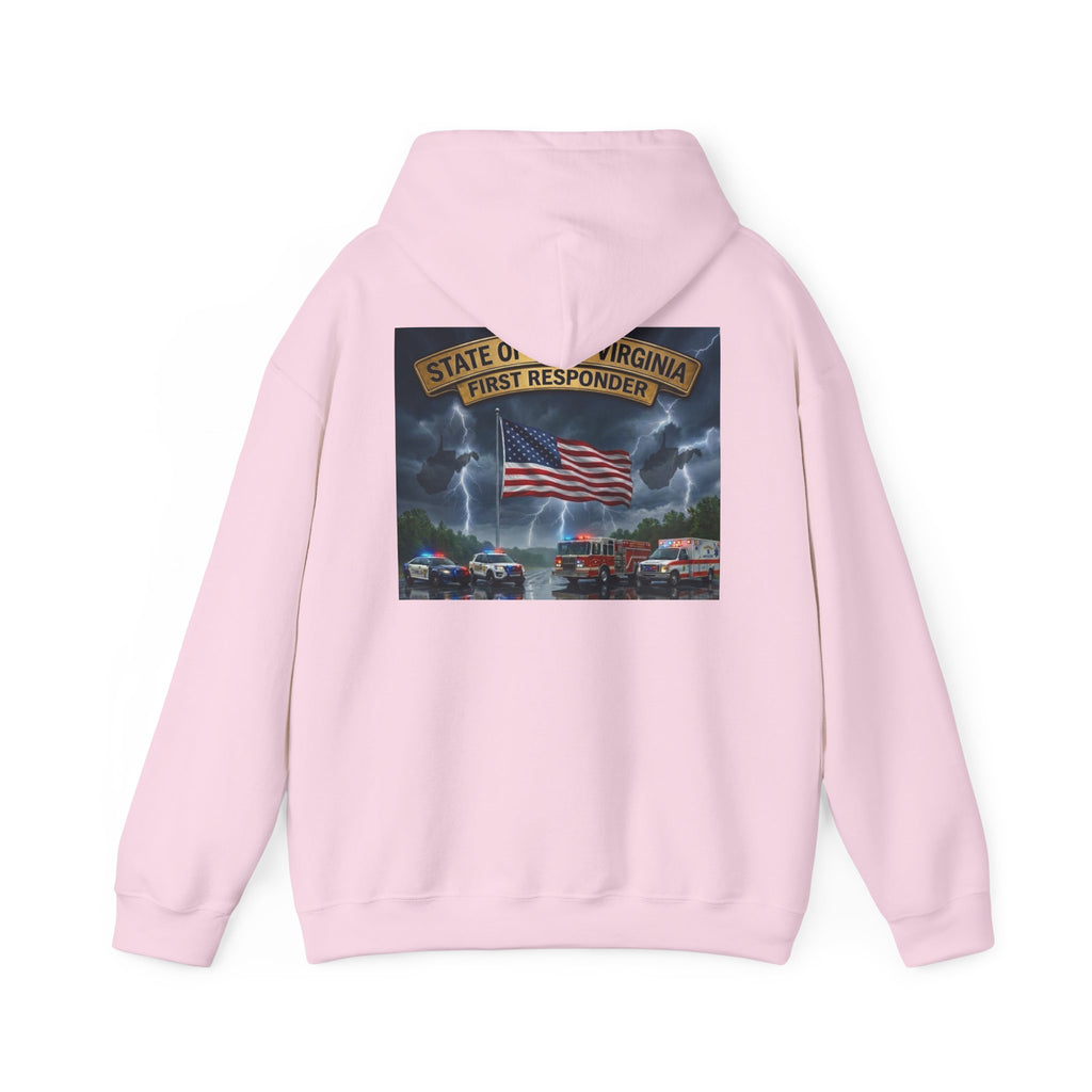 Preston County 911 First Responder Hoodie: Virginia Emergency Services Tribute