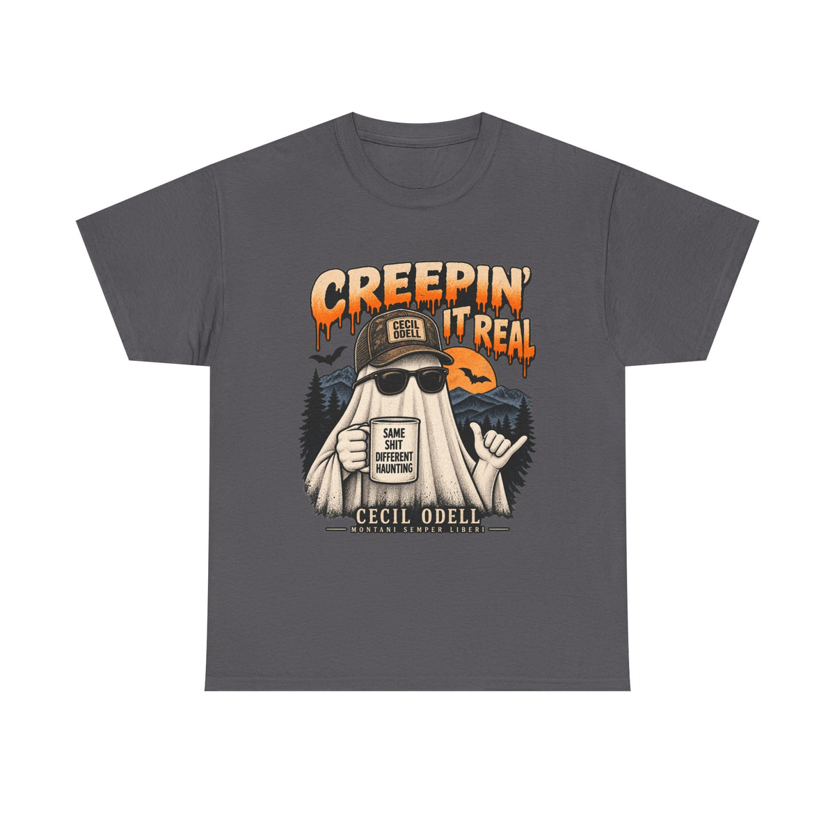 Creepin' It Real Halloween Tee | Cecil Odell