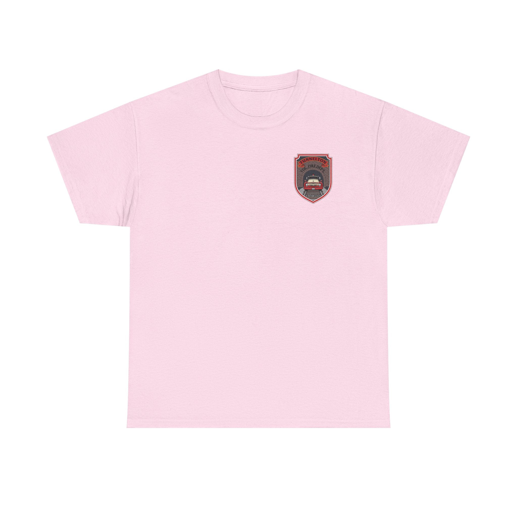 Tunnelton VFD Firetruck Tee: Volunteer Fire Department Fundraiser T-Shirt