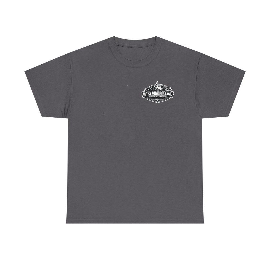 West Virginia Line Tee: 'The Voice of the West Virginia Line' Graphic T-Shirt