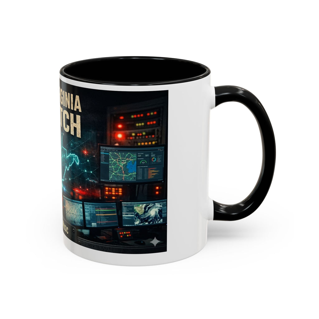 West Virginia Dispatch Accent Coffee Mug: Emergency Dispatch Radio Operator Gift (11/15oz)