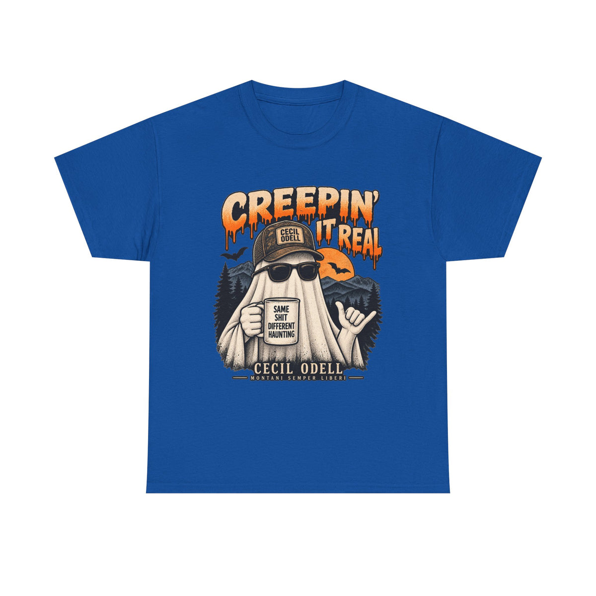 Creepin' It Real Halloween Tee | Cecil Odell