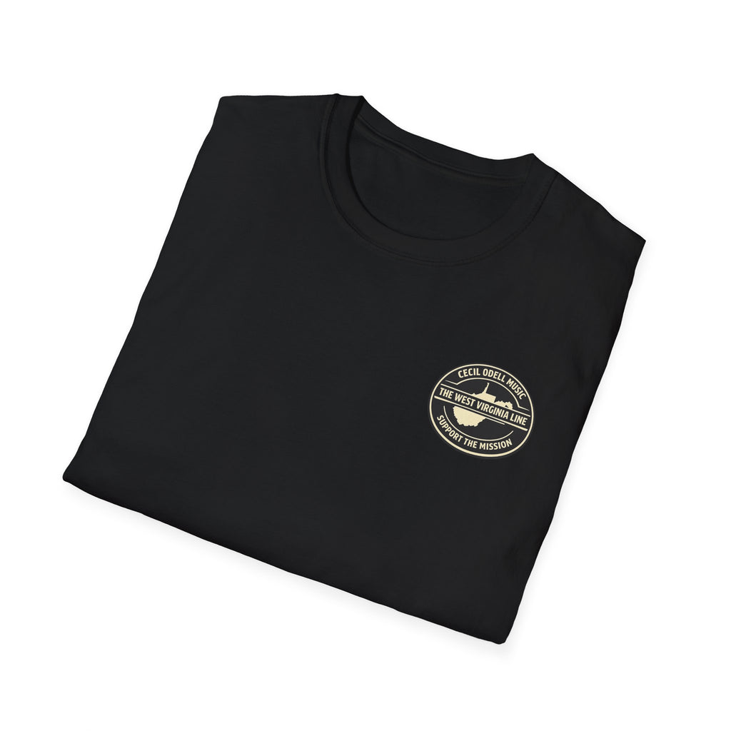 What a West Virginian Is T-Shirt: Cecil Odell Music Graphic Tee