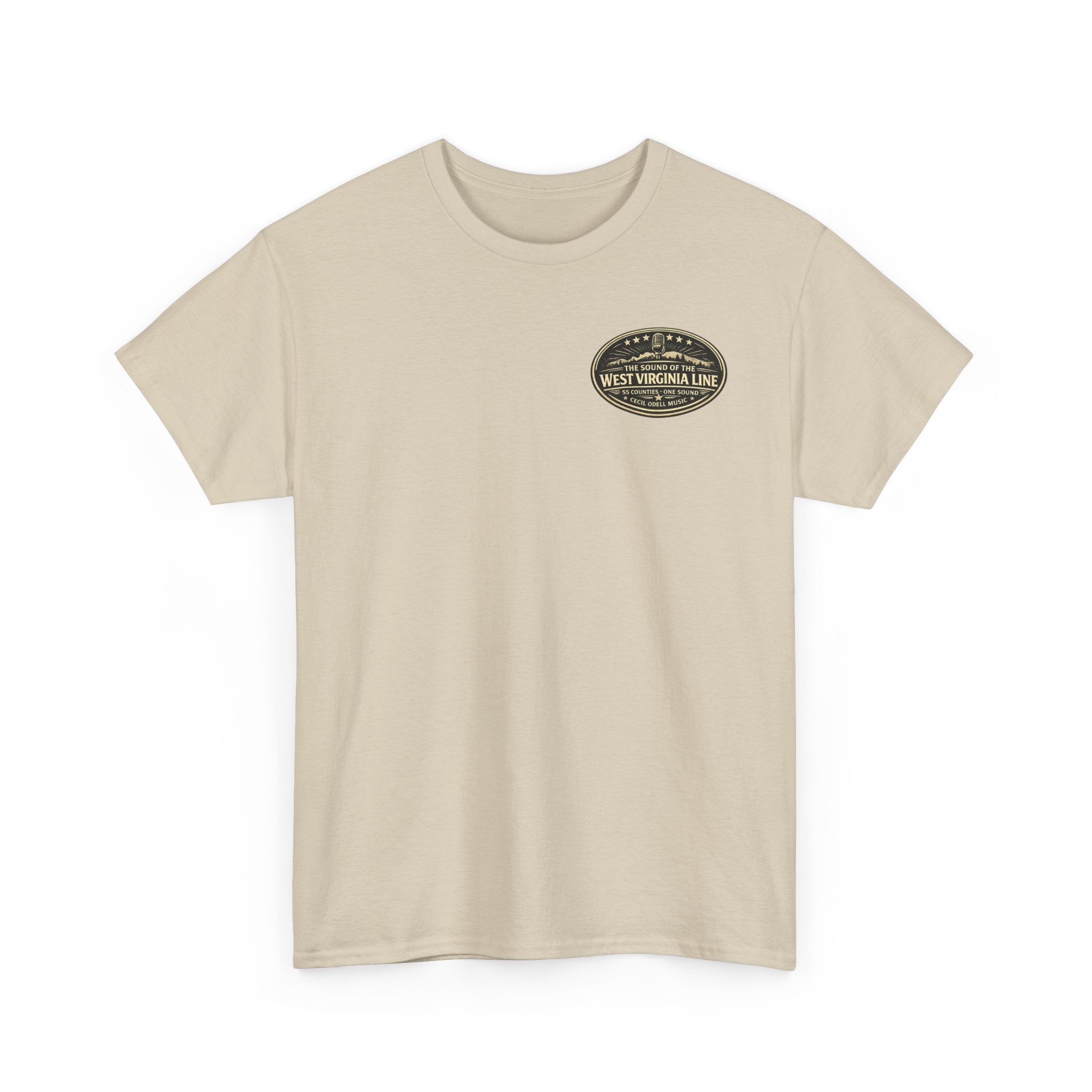 Bradshaw Tribute Tee: 'Bradshaw Cecil Odell' Vintage Guitar & Road Poster T‑Shirt