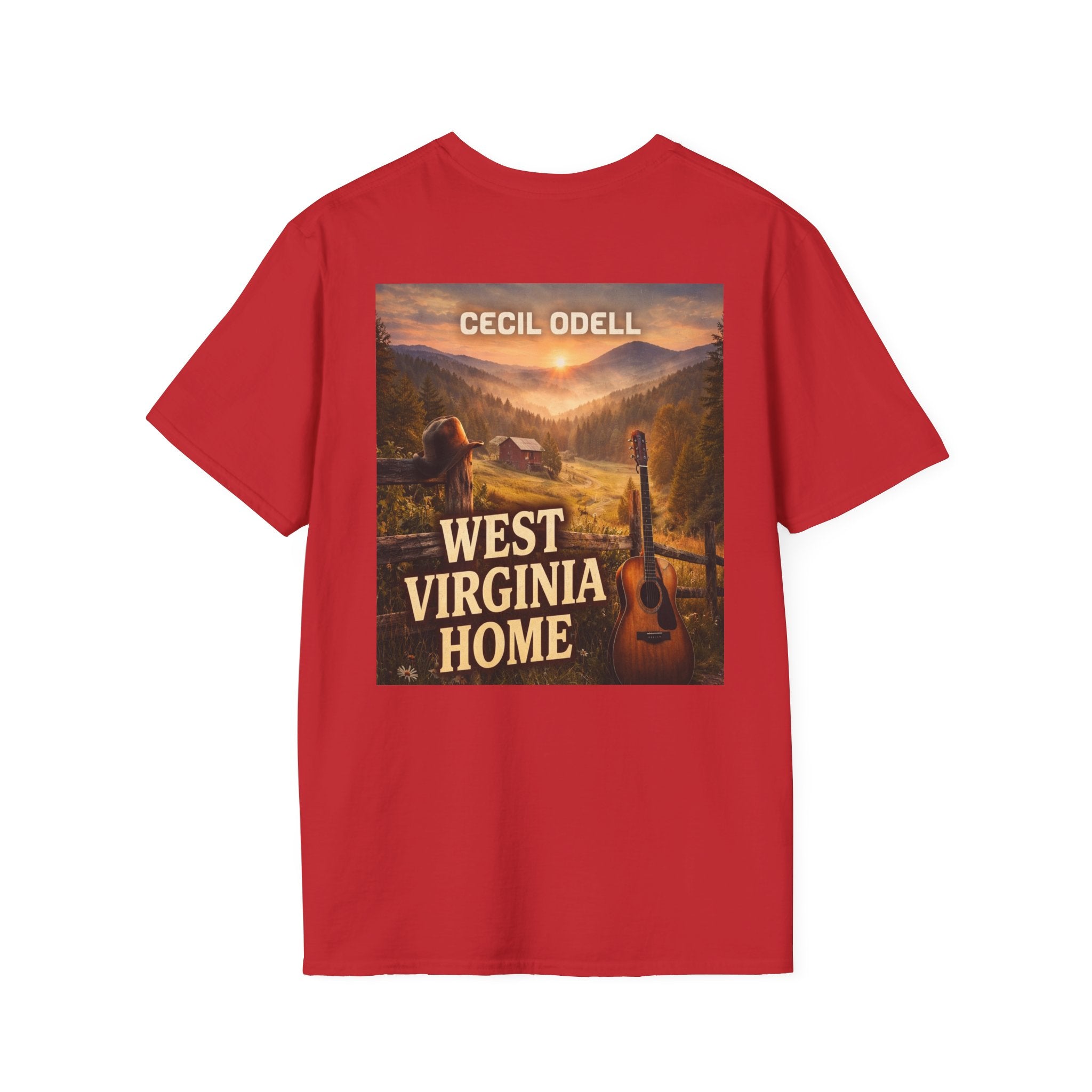 Mountain Made T-Shirt: Scenic Campfire Graphic Tee