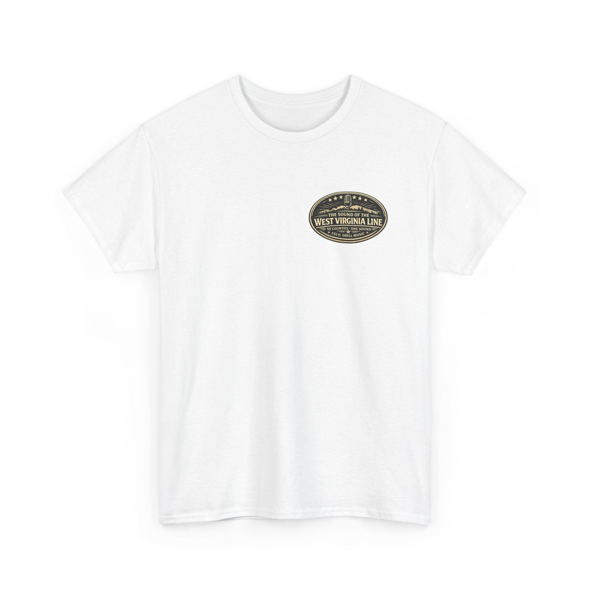 Album Art T‑Shirt — "Yellow Through The Hills" Vintage Roadtrip Tee