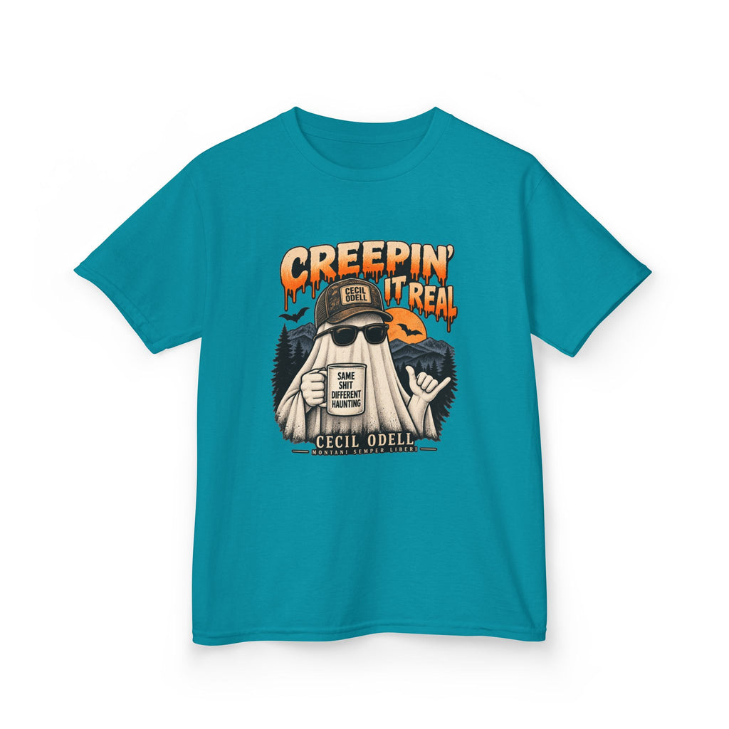 Creepin' It Real Kids Halloween Tee | Cecil Odell