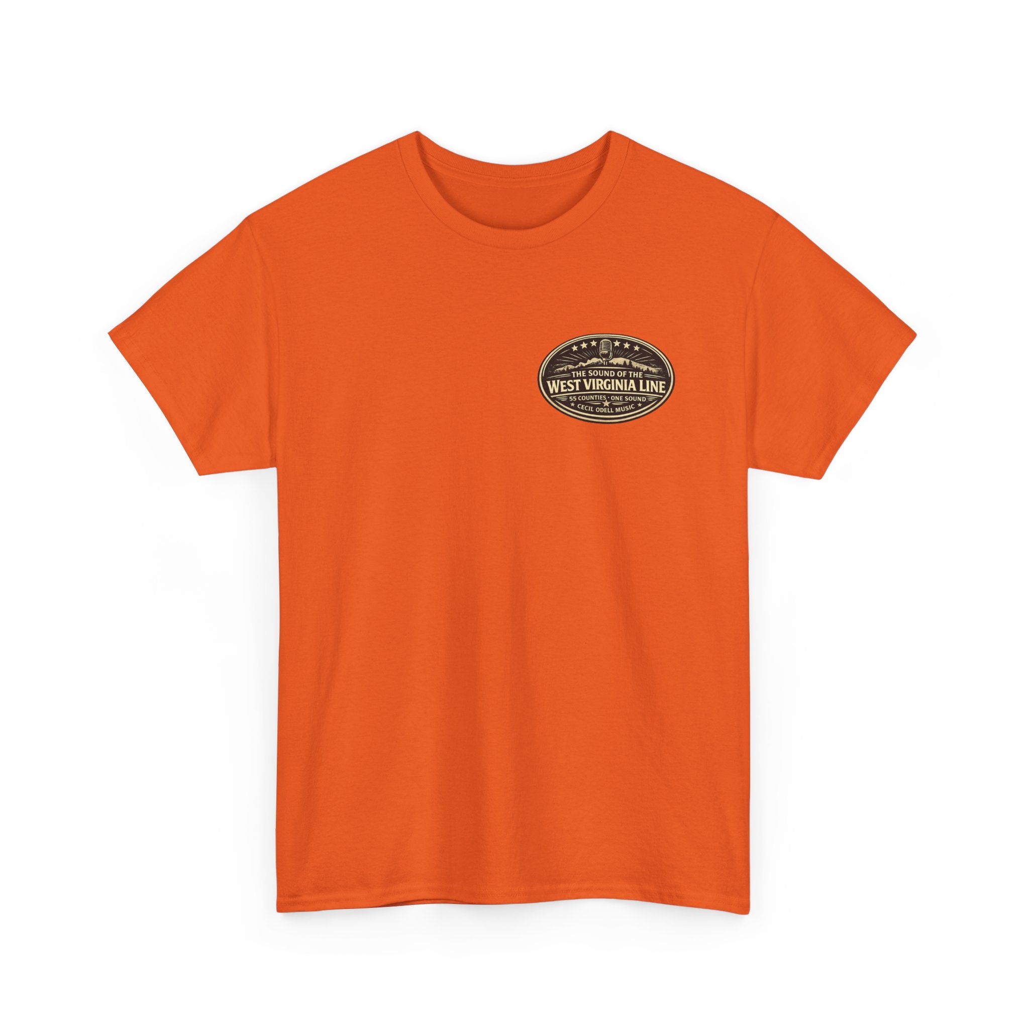 Album Art T‑Shirt: "Yellow Through The Hills" Vintage Roadtrip Tee