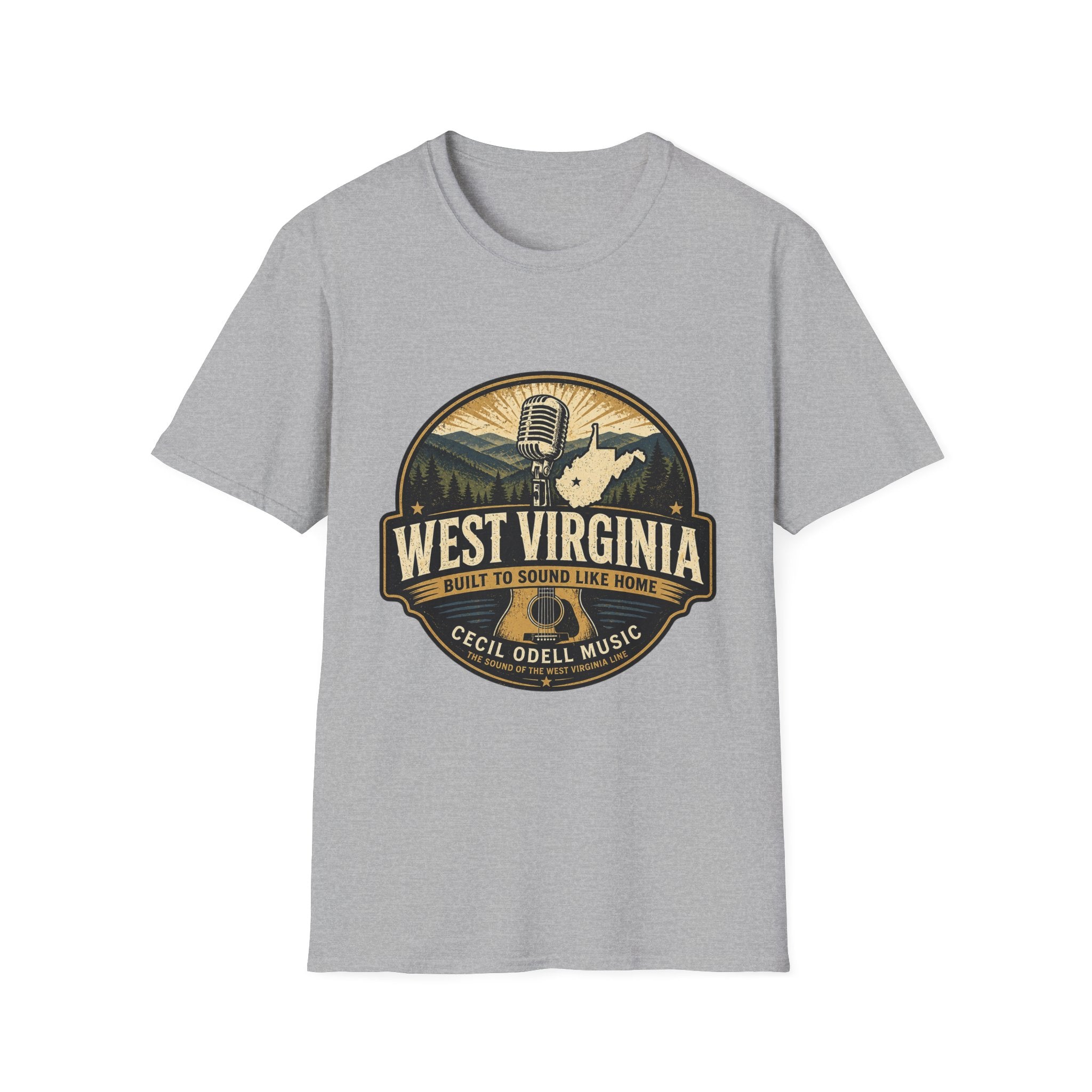 Grandma's Farm T-Shirt: West Union West Virginia Rustic Country Tee