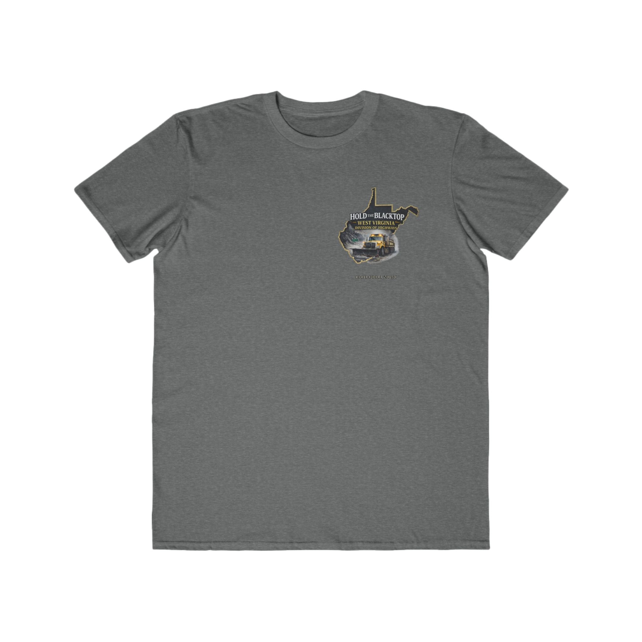 West Virginia Map T‑Shirt: "Hold the Blacktop" Vintage Truck Graphic Tee