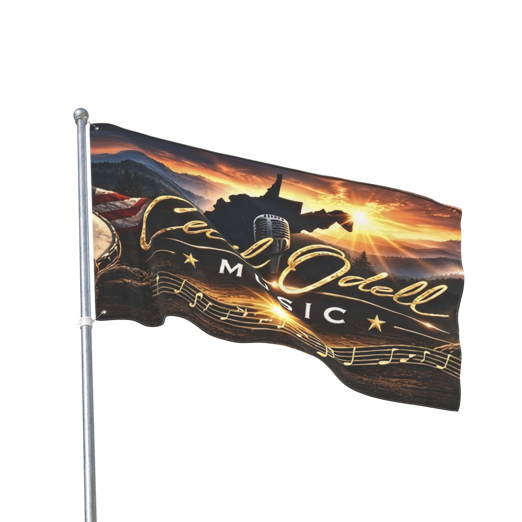 Cecil Odell Music Double-Sided Decorative Flag