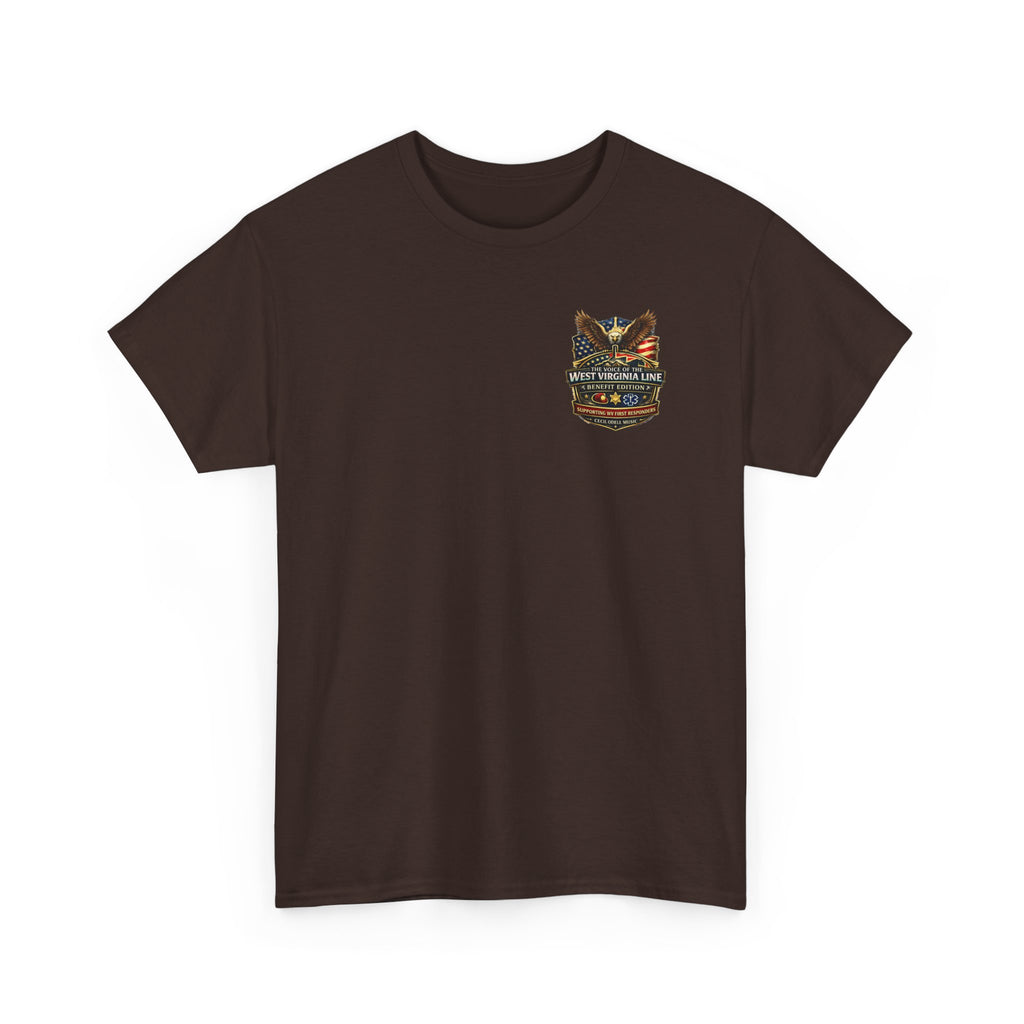Firefighter T-Shirt: Rivesville Volunteer Fire Department “Hold That Line” Tribute Tee