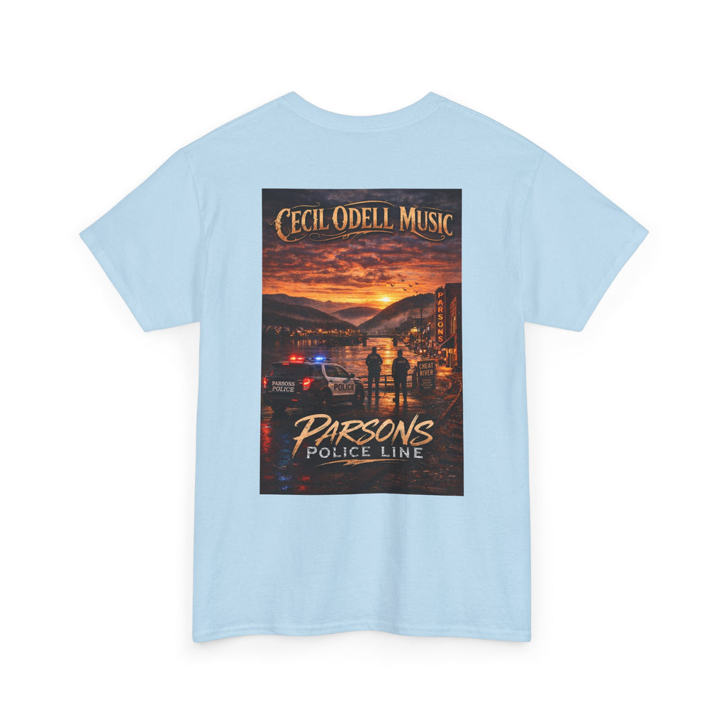 Parsons PD song art shirt