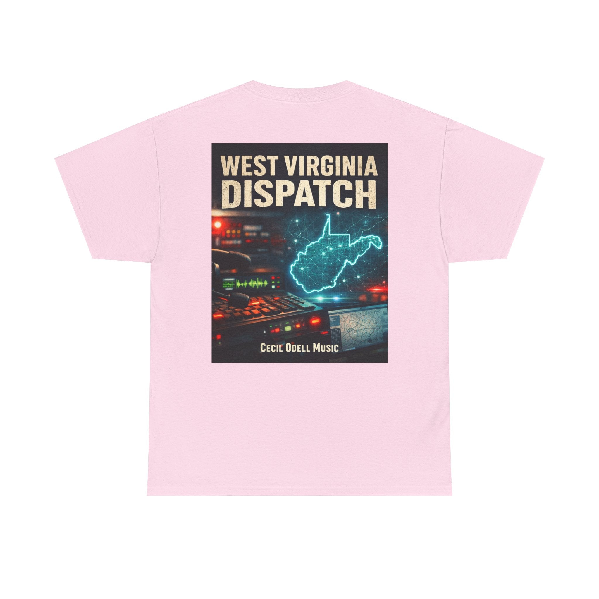 T-Shirt: West Virginia Dispatch Music Tee