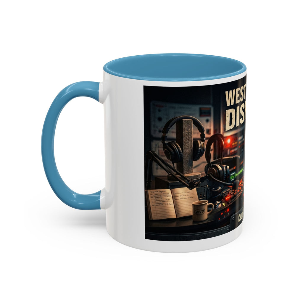 West Virginia Dispatch Accent Coffee Mug: Emergency Dispatch Radio Operator Gift (11/15oz)