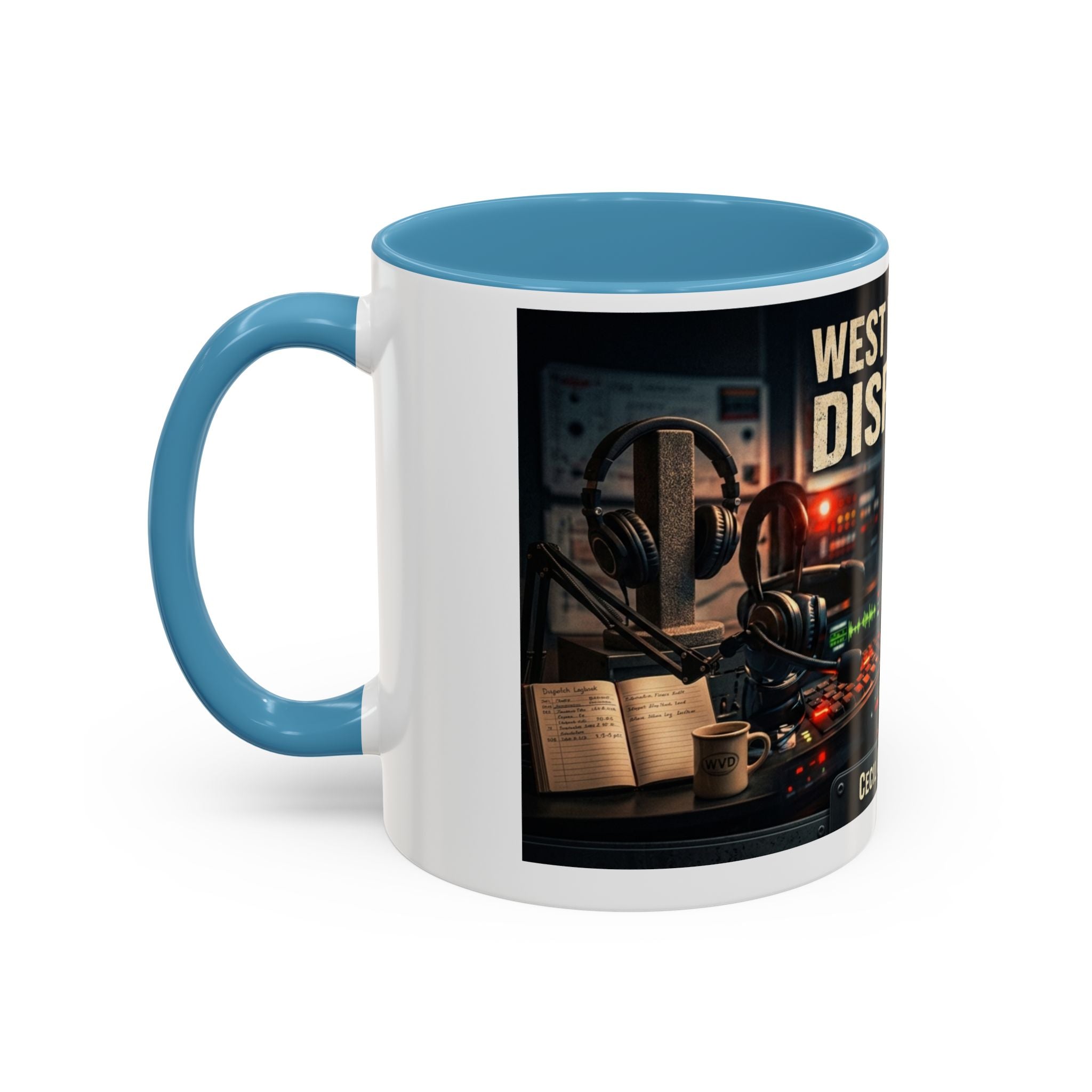 West Virginia Dispatch Accent Coffee Mug: Emergency Dispatch Radio Operator Gift (11/15oz)