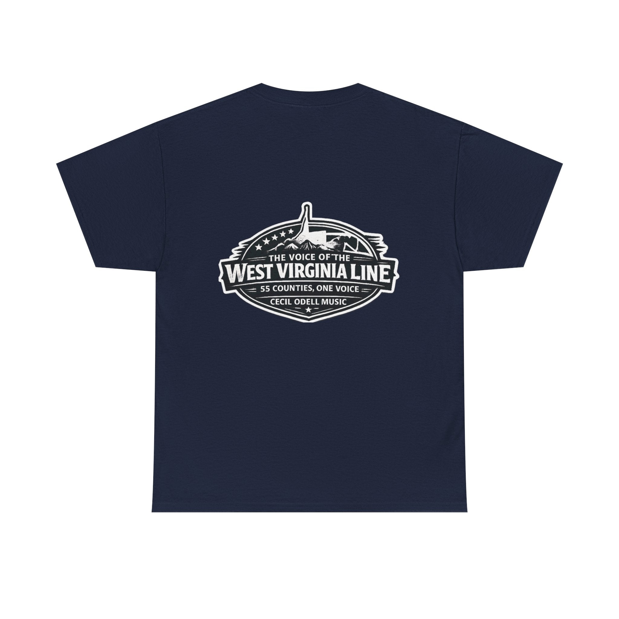 West Virginia Line Tee: 'The Voice of the West Virginia Line' Graphic T-Shirt