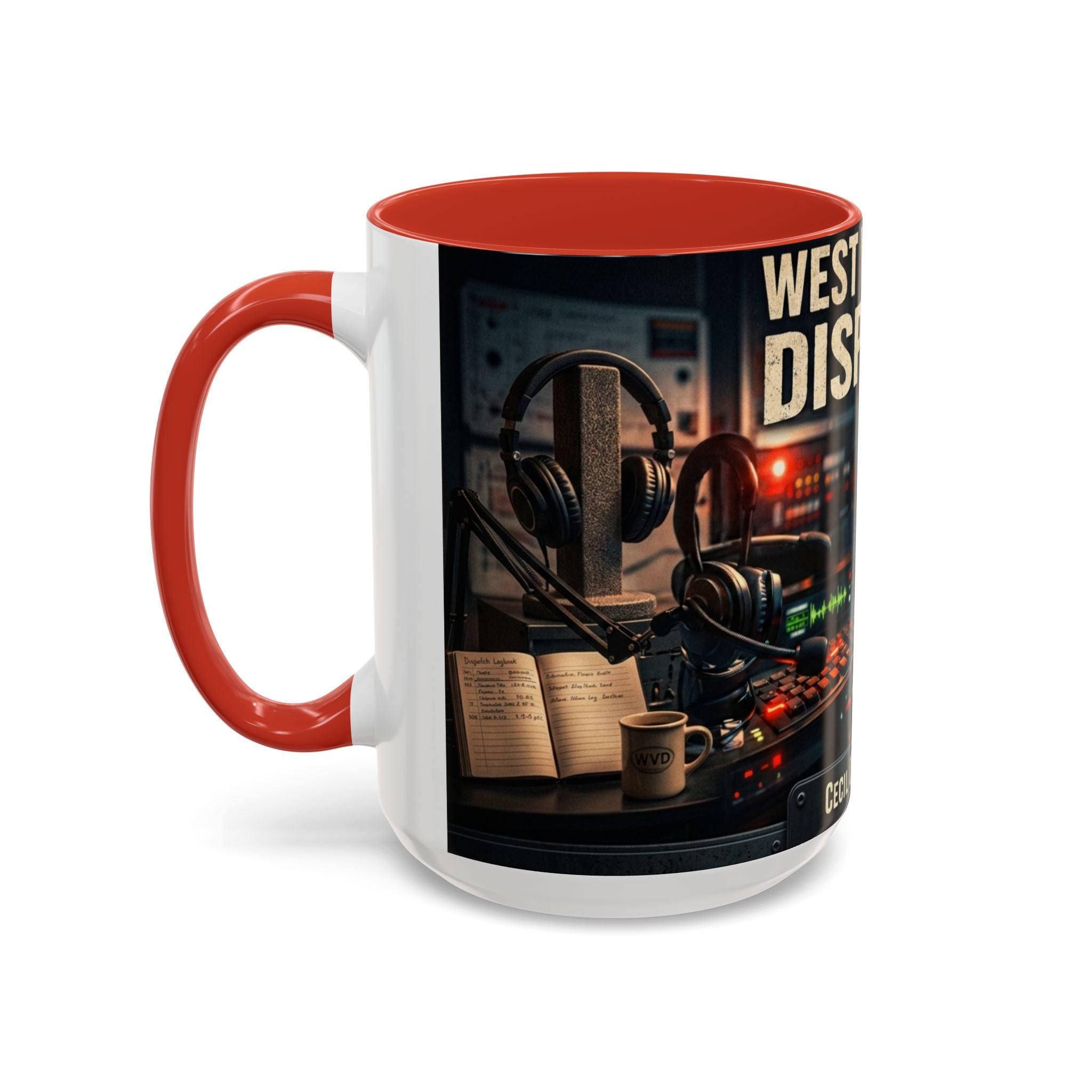 West Virginia Dispatch Accent Coffee Mug: Emergency Dispatch Radio Operator Gift (11/15oz)