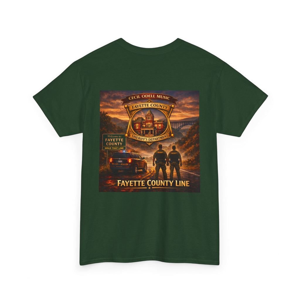 T-Shirt: Fayette County Line Album Art Tee