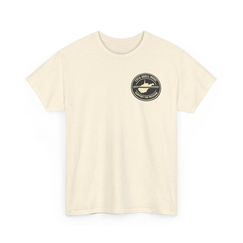 Cecil Odell Music Support the Mission T-Shirt