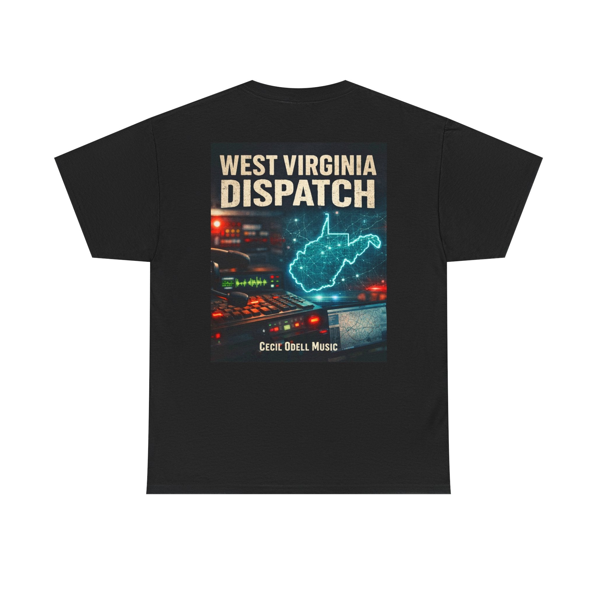 T-Shirt: West Virginia Dispatch Music Tee