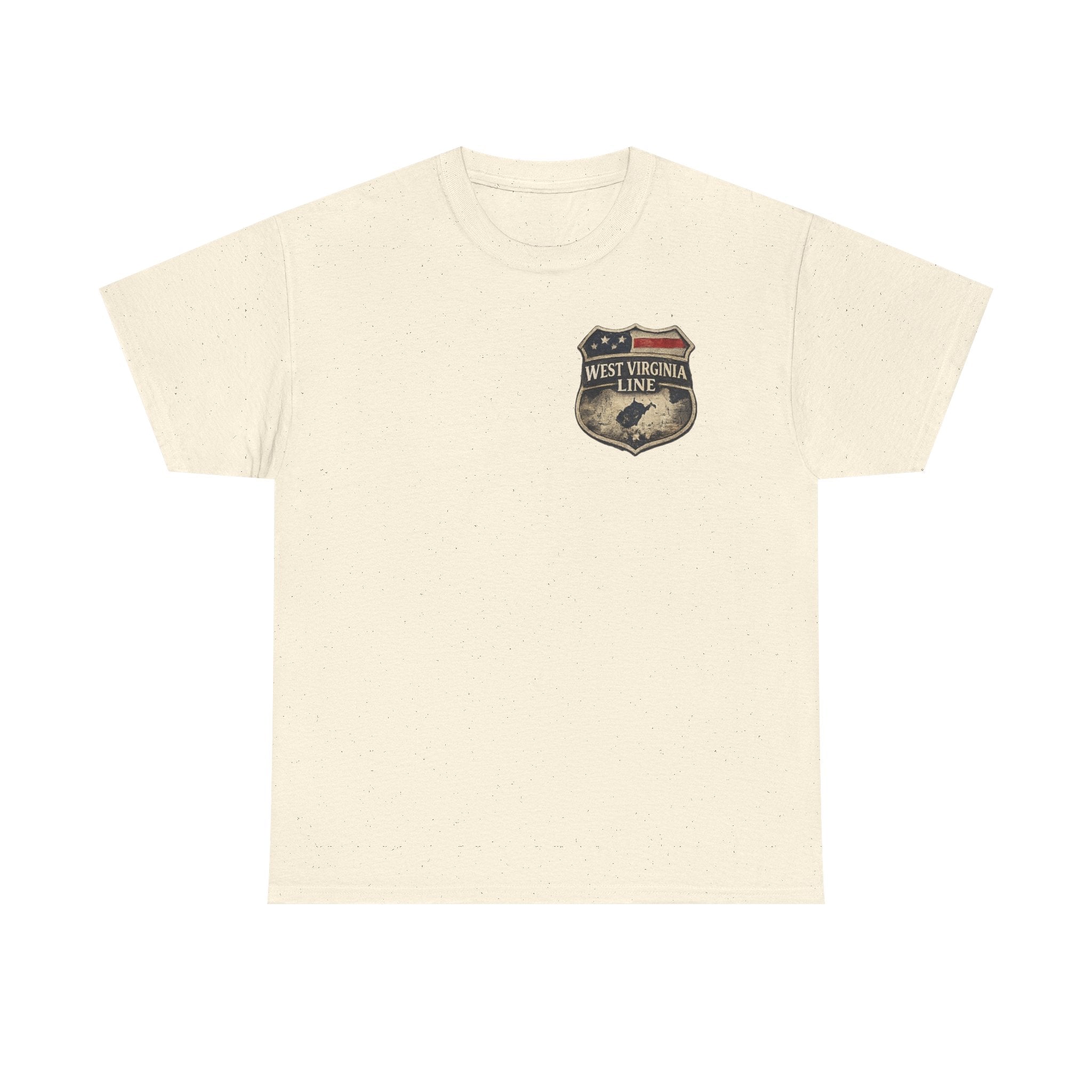 West Virginia Line Benefit Tee: Supporting First Responders (Eagle & Flag)