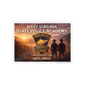 West Virginia State Police Academy Gloss Poster: "The Academy Line" Tribute