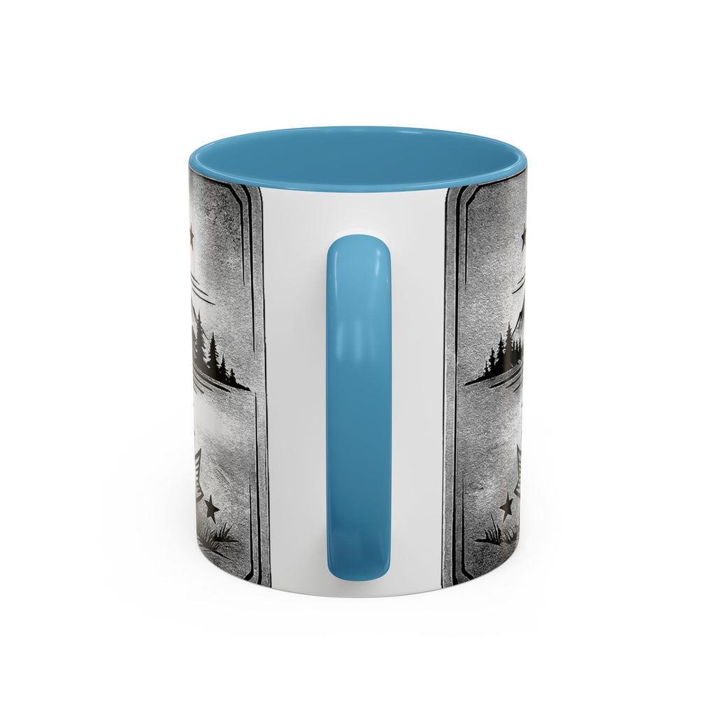 West Virginia Music Coffee Mug: 'The Sound of the West Virginia Line' Accent Mug