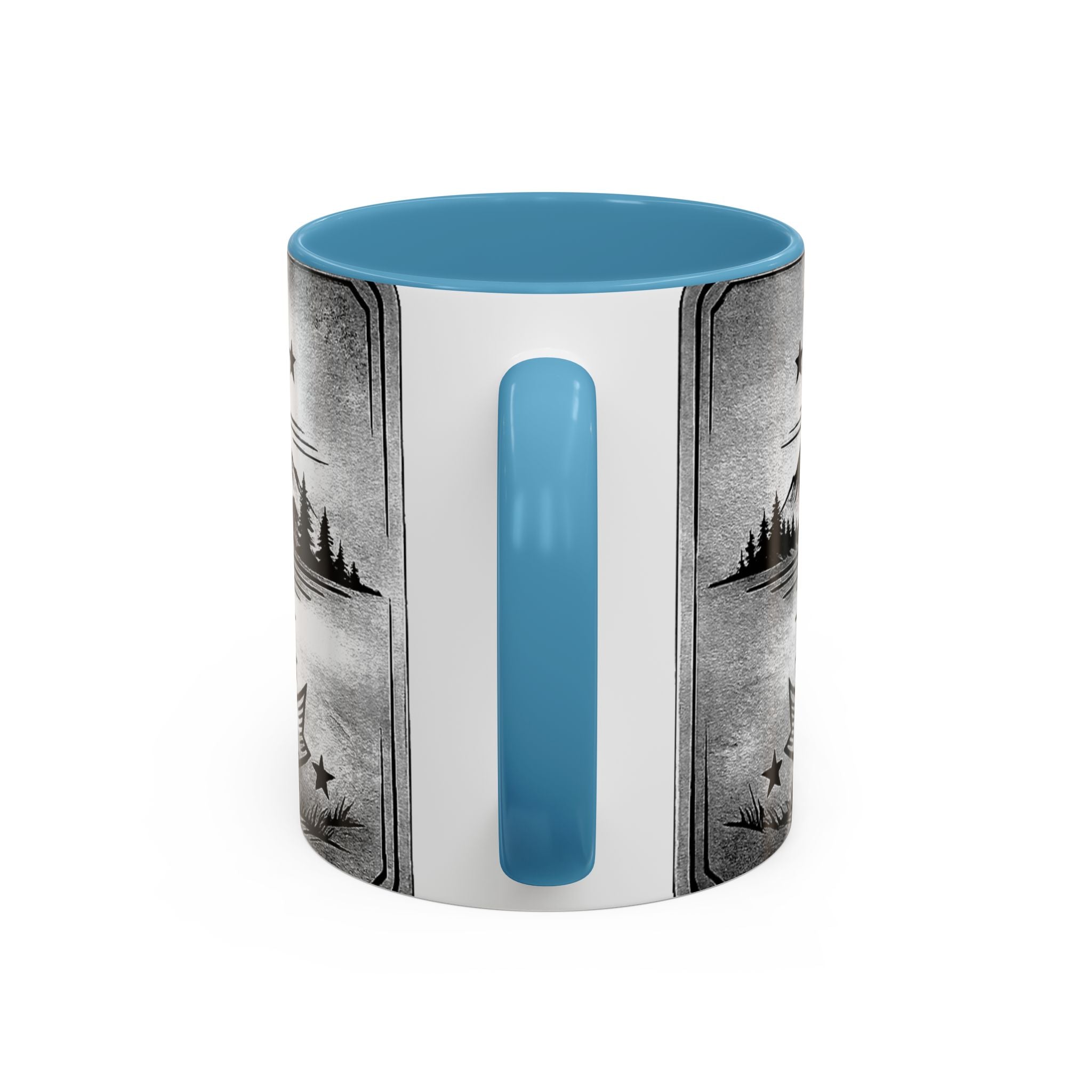 West Virginia Music Coffee Mug: 'The Sound of the West Virginia Line' Accent Mug