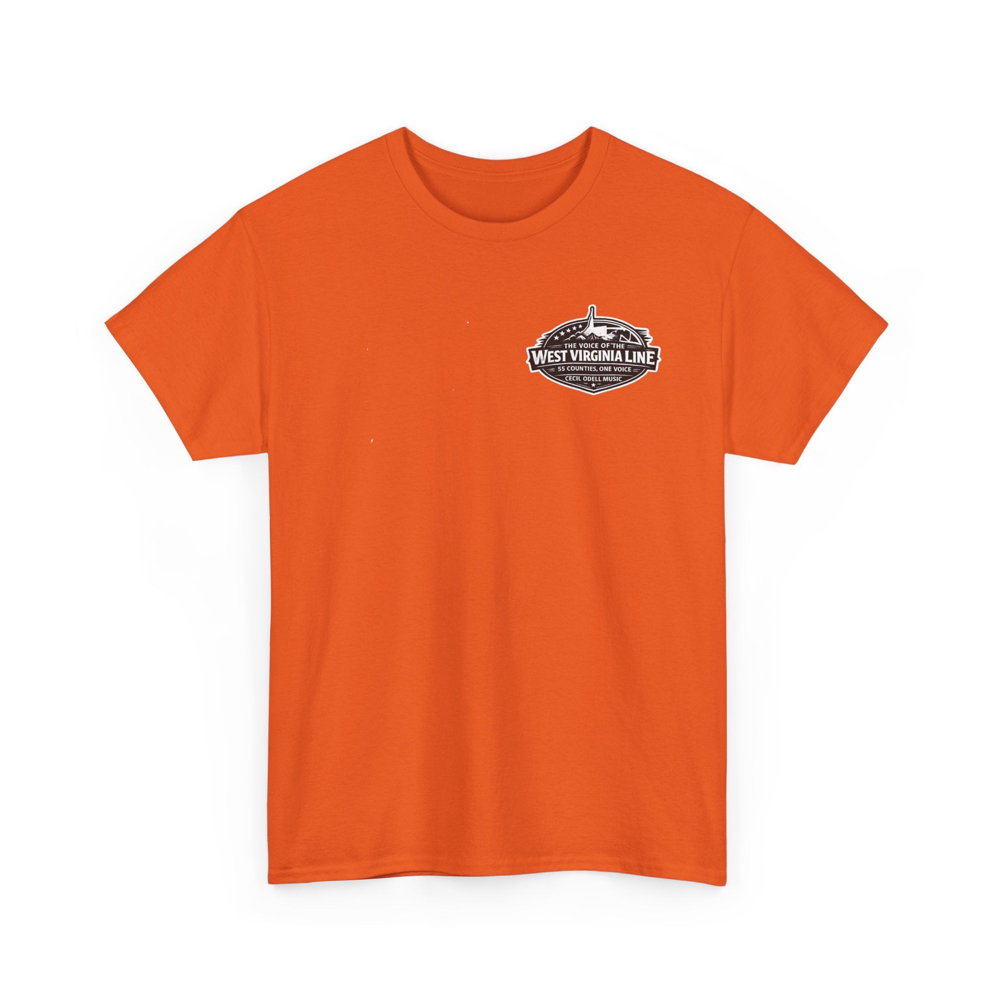 West Virginia Line Tee: 'The Voice of the West Virginia Line' Graphic T-Shirt