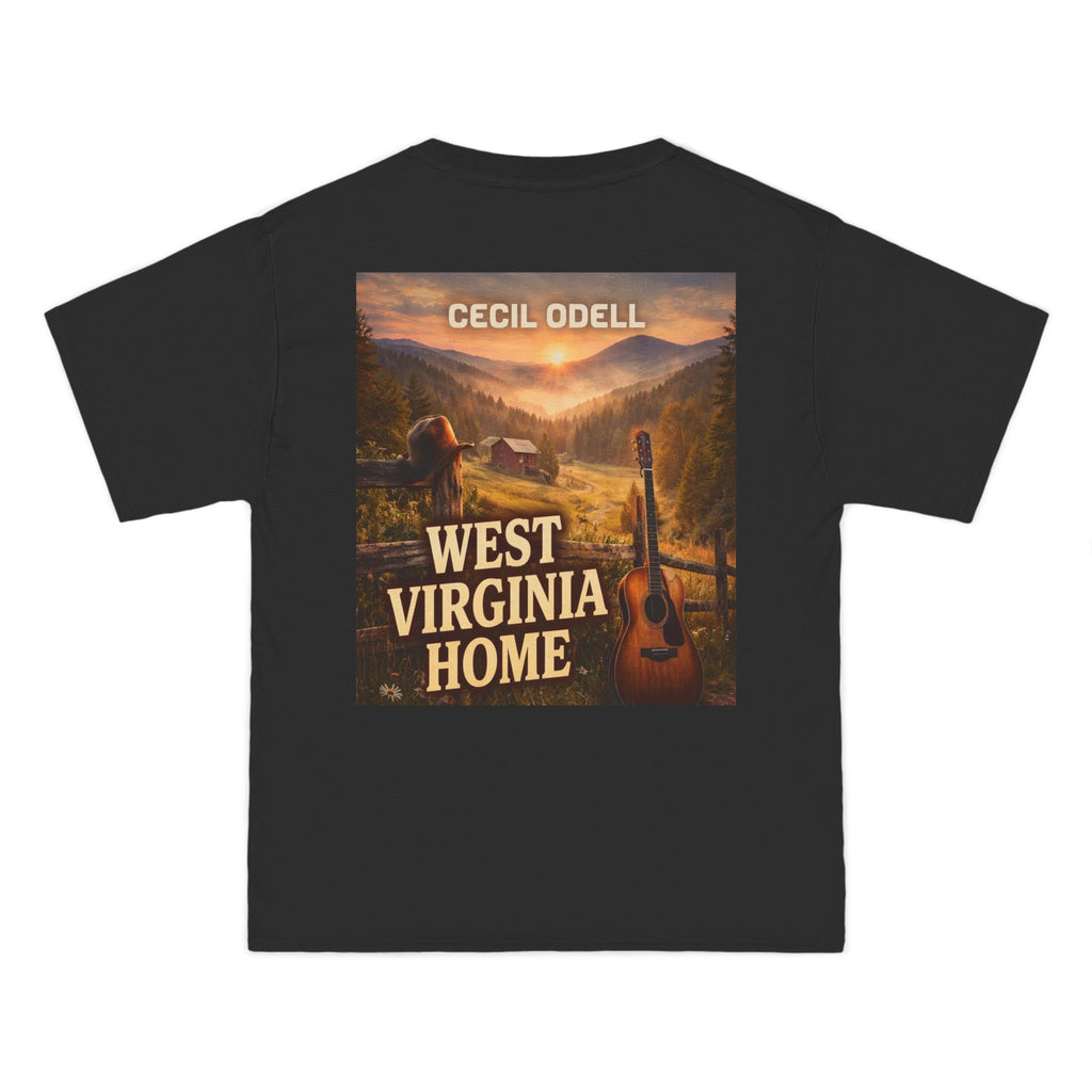 T-Shirt: 'West Virginia Home' Vintage Music Poster Graphic
