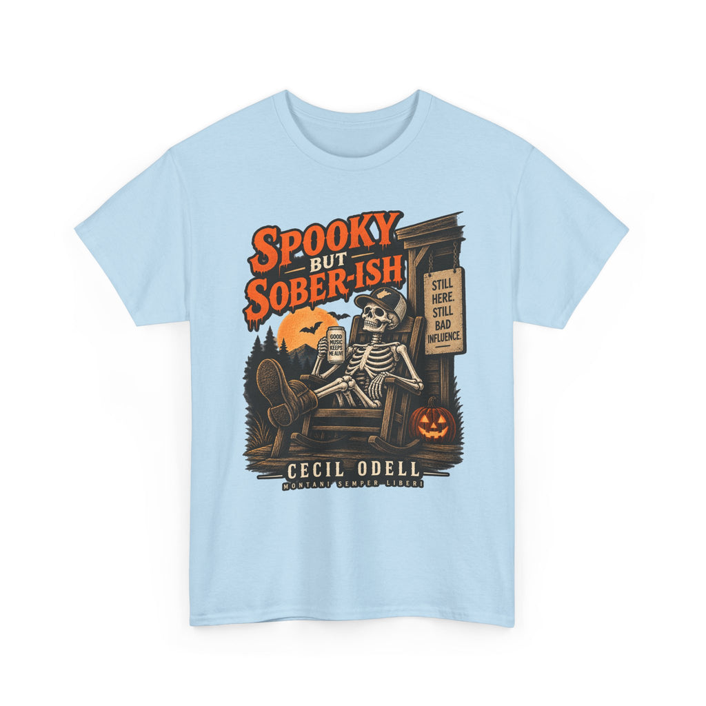 Spooky but Sober-ish Halloween Tee | Cecil Odell