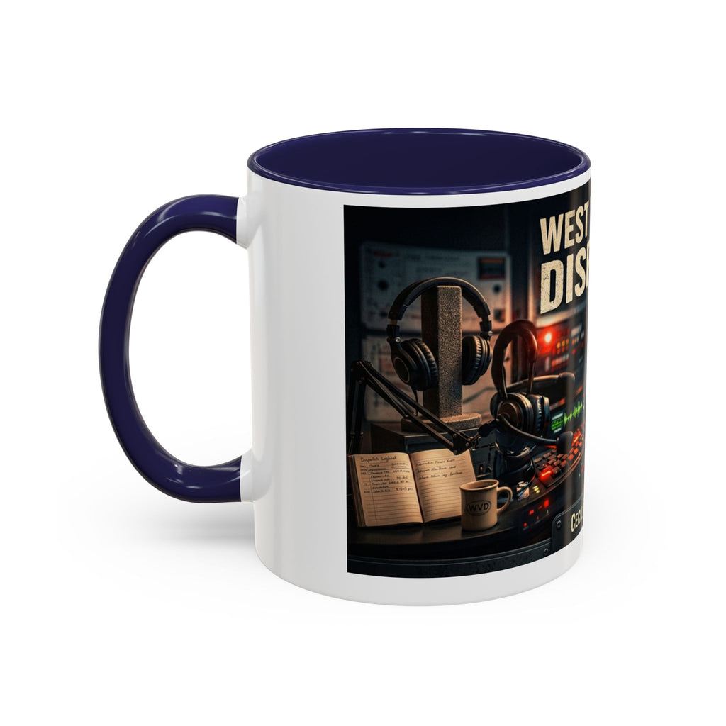 West Virginia Dispatch Accent Coffee Mug: Emergency Dispatch Radio Operator Gift (11/15oz)