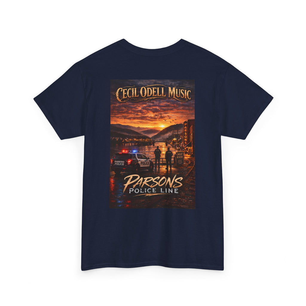 Parsons PD song art shirt
