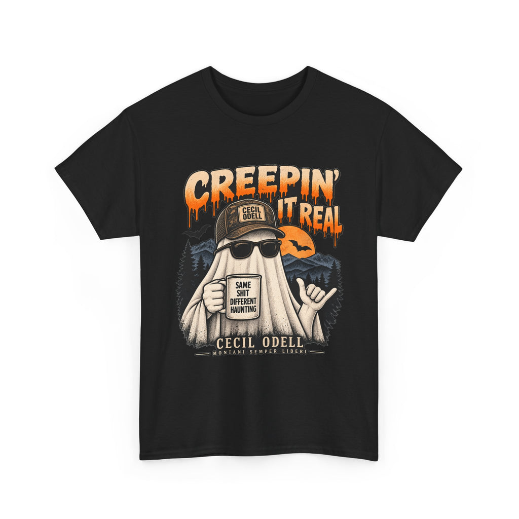 Creepin' It Real Halloween Tee | Cecil Odell