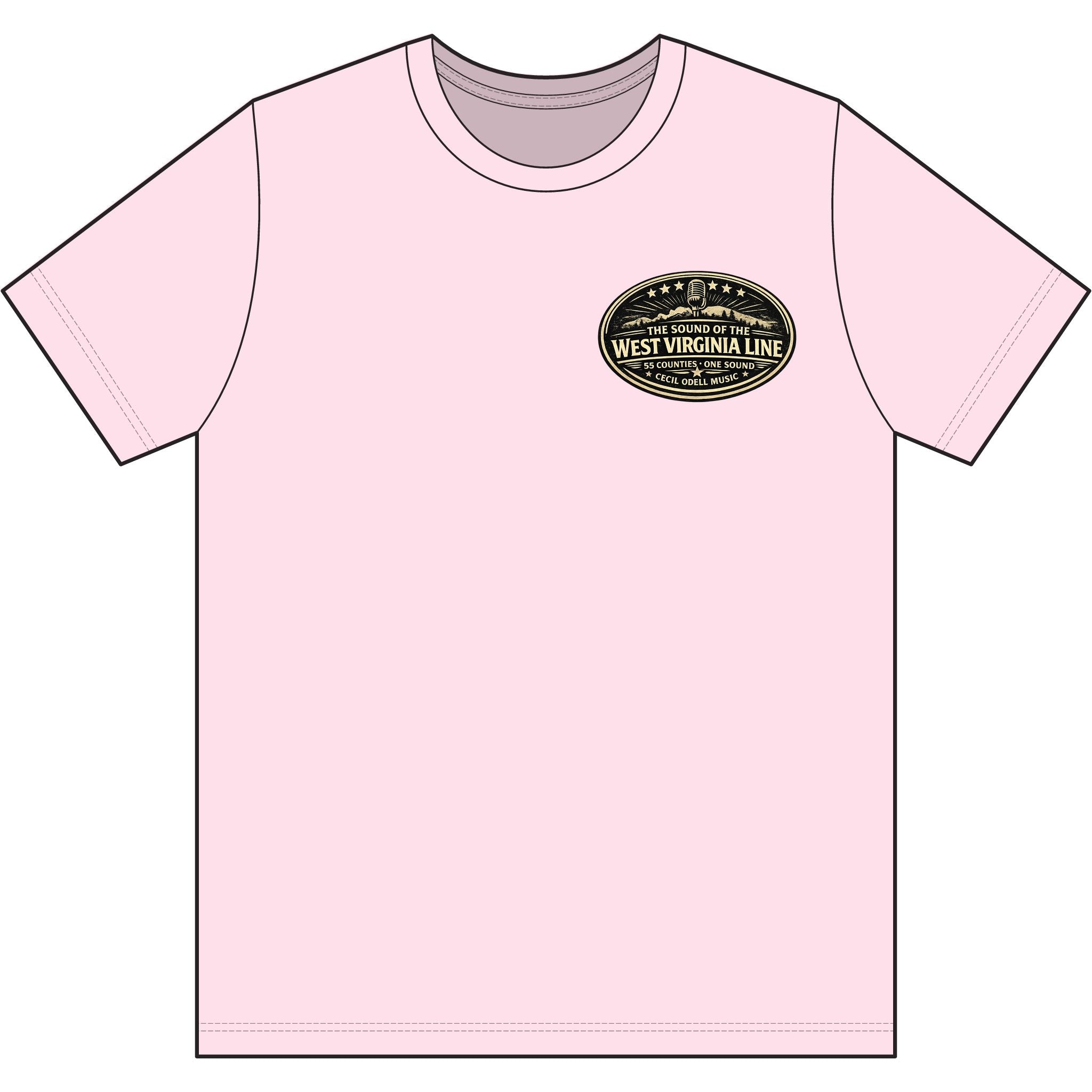 West Virginia Dispatch T-Shirt: Emergency Dispatch Graphic Tee (Cecil Odell Music)