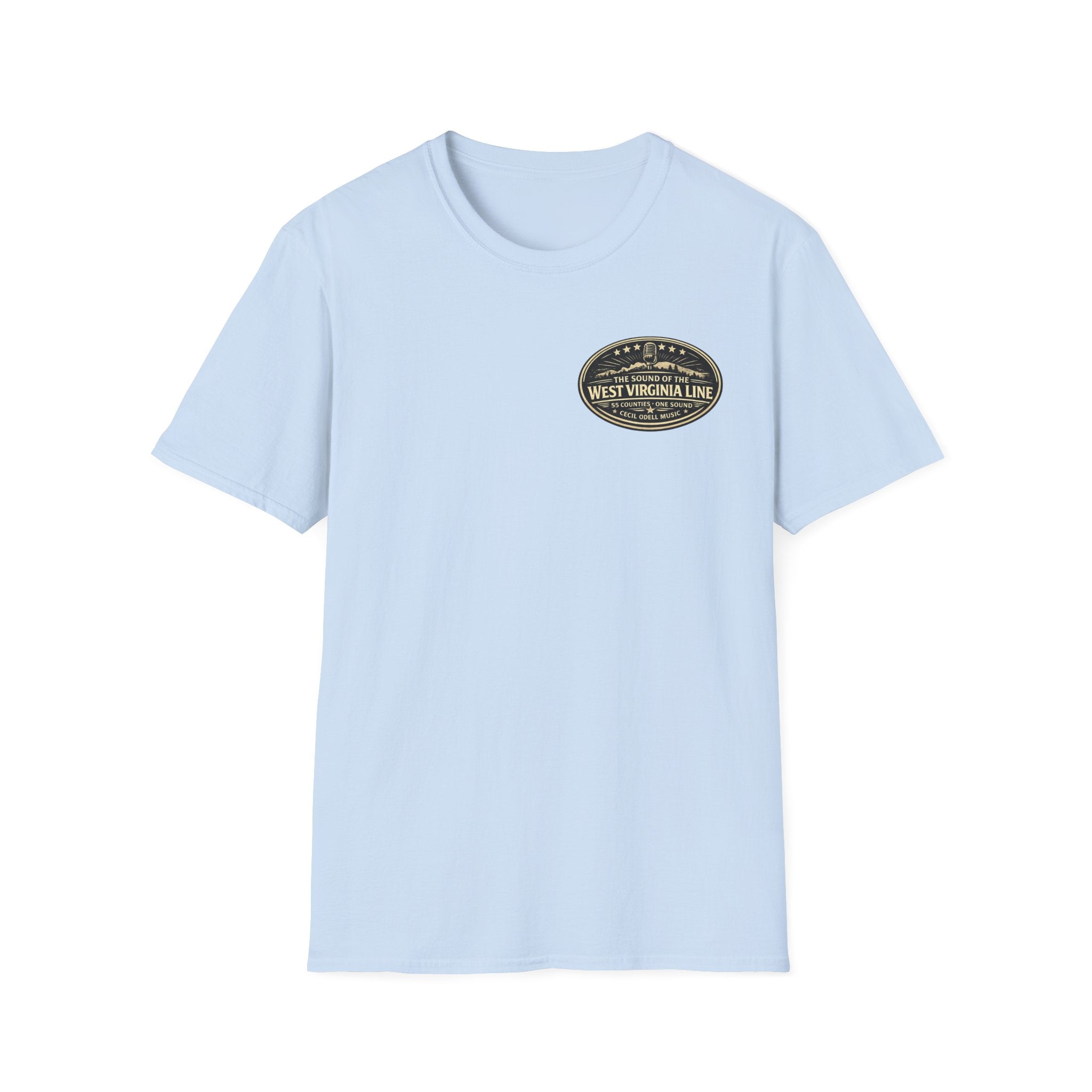 West Virginia Vintage Logo T-Shirt: Pleasants County Line Graphic Tee