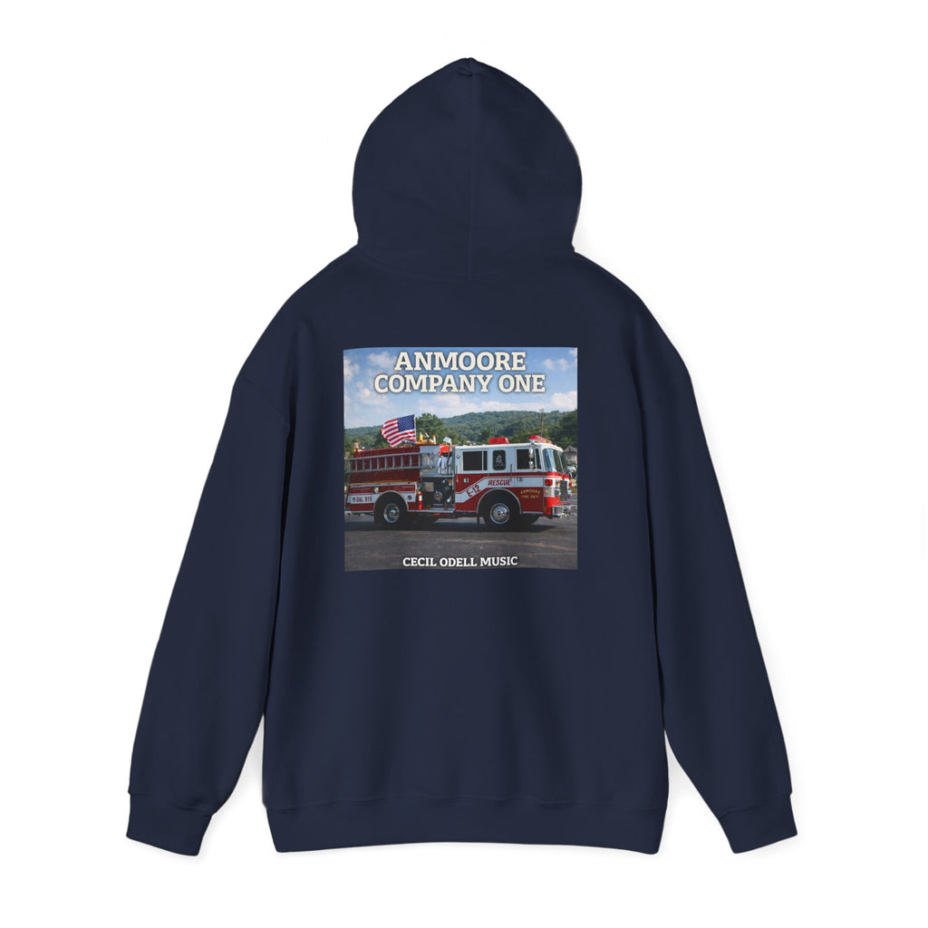 West Virginia Line Firetruck Hoodie: "The Sound of the West Virginia Line" Tribute Sweatshirt